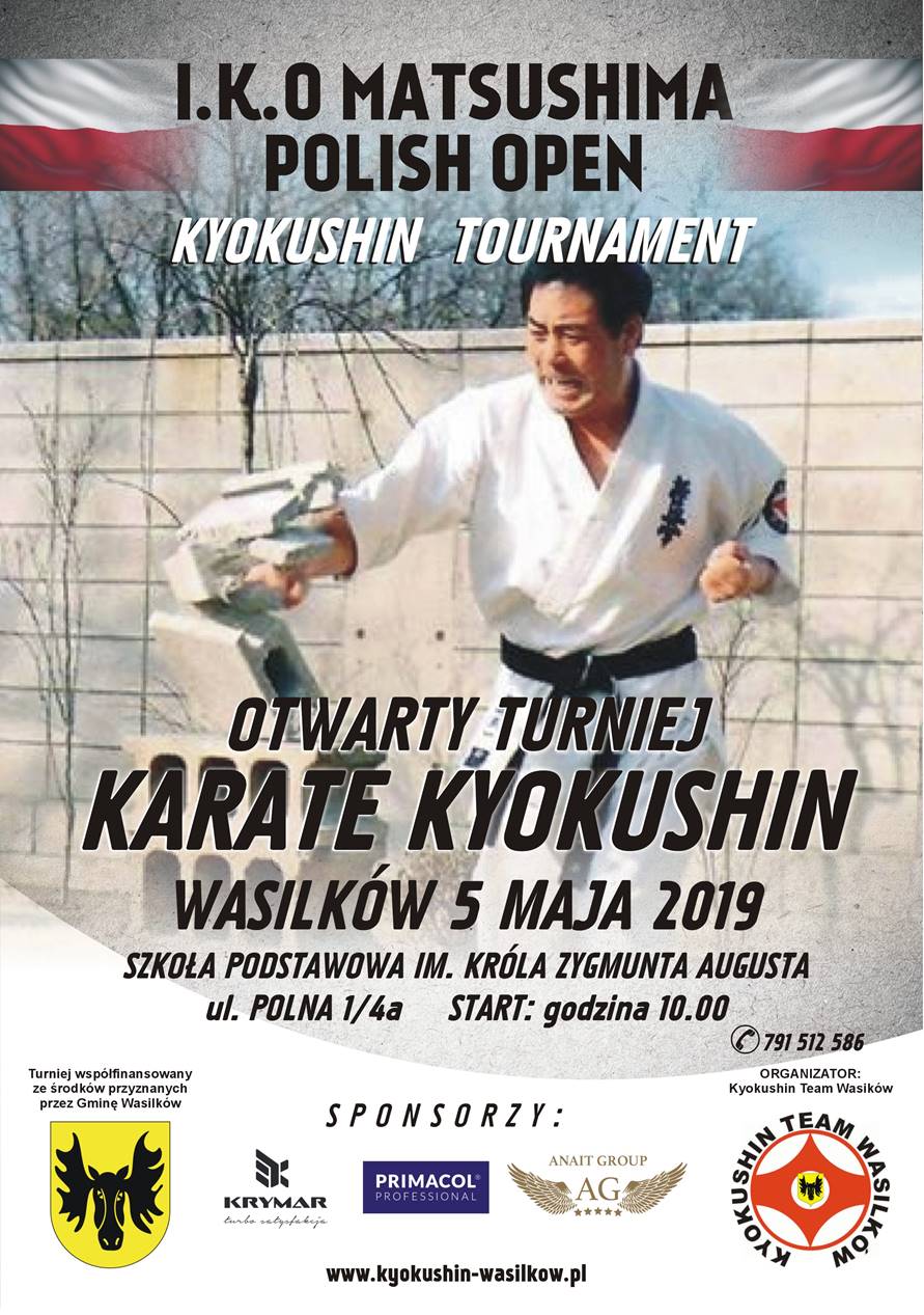 IKO Matsushima Polish Open- Otwarty Turniej Kyokushin Karate