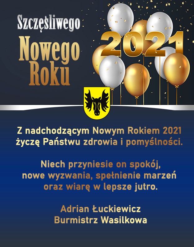 Szczęśliwego Nowego Roku 2021!